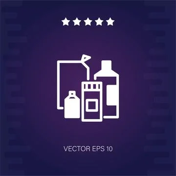Detergent vector icon Stock Illustration