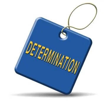 Determination Stock Illustration
