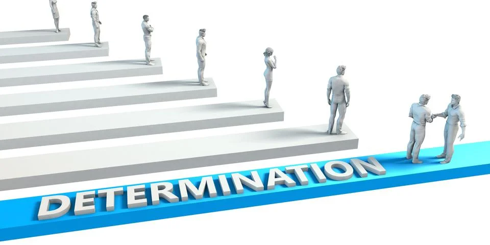 Determination Stock Illustration