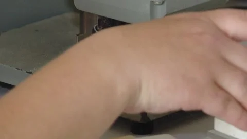 Determination of the quality of flour. Stock-Footage 111244655