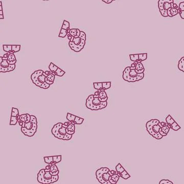 Determination success life line vector seamless pattern 스톡 일러스트
