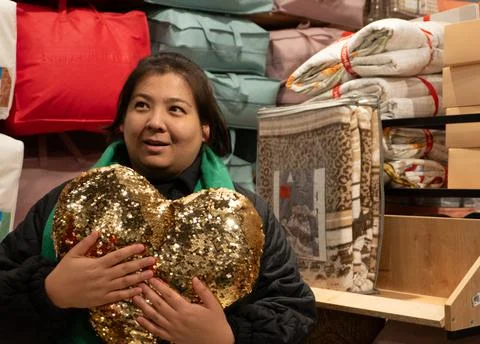 A determined man with a beard Stock Photos