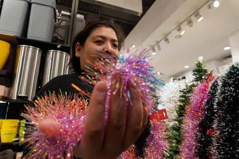 A determined man with a beard Stock Photos