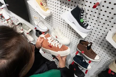 A determined man with a beard Stock Photos