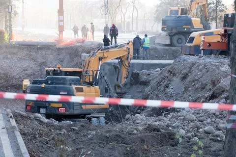 A determined man with a beard Stock Photos