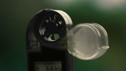 Determining Wind Speed and Direction Stock-Footage 107323857