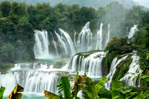 The Detian Falls Stock Photos