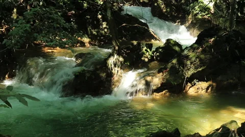 Detian Waterfall 库存影片 145856578