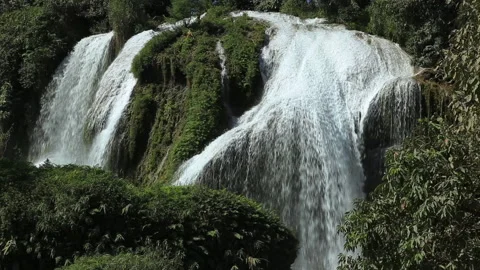Detian Waterfall Stock Footage 145856922