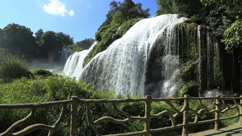 Detian Waterfall 库存影片 145857025