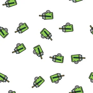 Detox vegetarian drinks vector seamless pattern Illustrazione stock