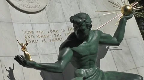 DETROIT-011 Stock Footage 10605465