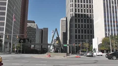 DETROIT-038 Stock Footage 10605913