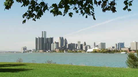 Detroit 24 4 Stock Footage 25534634