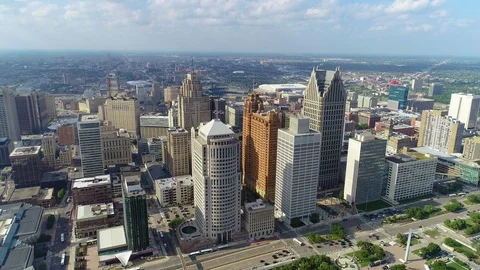 Detroit 库存影片 95026629