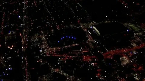 Detroit by Helicopter Stock Footage
