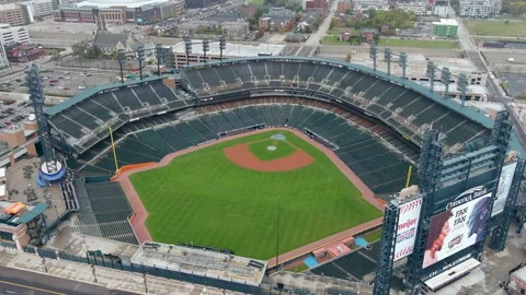 Detroit Tigers stadium Stock Footage 253222437