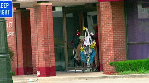Detroit's urban blight Stock Footage 879662