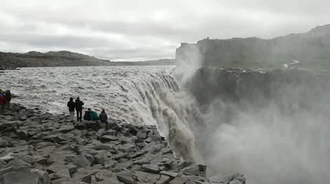 Dettifoss Video stock 21808175