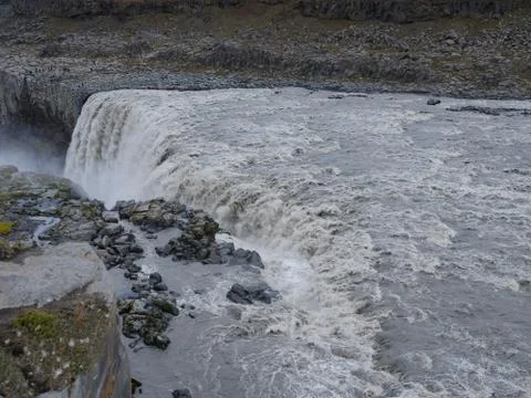 Dettifoss waterfall Stock Photos