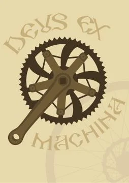 Deus ex machina Stock Illustration