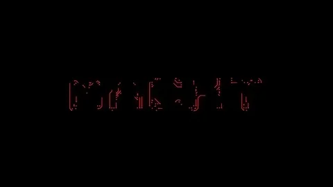 Deutsch text power in the form of printed circuit board tracks Stock Footage 103953772