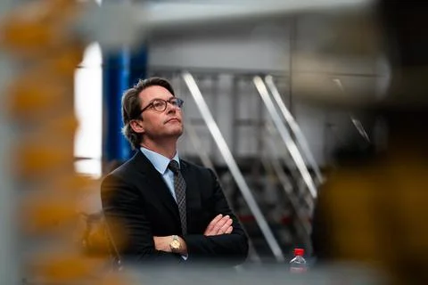 Deutsche Bahn presents structural change program in Lusatia, Cottbus, Germany -  Foto stock