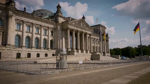 Deutschen Volke hyper lapse 库存影片 133563766