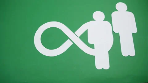 Dev and Ops symbol. DevOps Concept for software engineering culture and pract Stock Footage 147125819