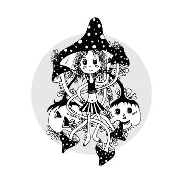 Dev-muchomor1 Stock Illustration