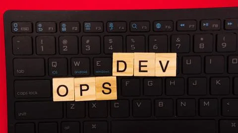 Dev Ops Process 写真素材