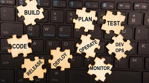 Dev Ops Process 写真素材