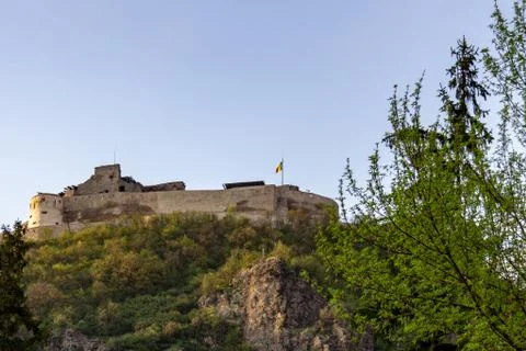 Deva Citadel in Transylvania, Romania Stock Photos