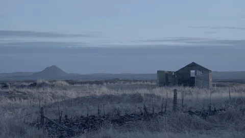 Devastated Farm Land Stock Footage 86253247