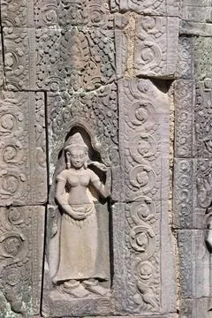  Devata Devata, Prasat Ta Som, Angkor, Kambodscha, Asien Copyright: xZoona... Stock Photos