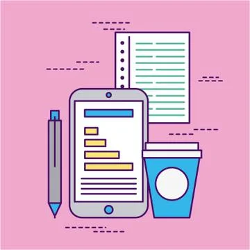 Develop computer codes Stock Illustration