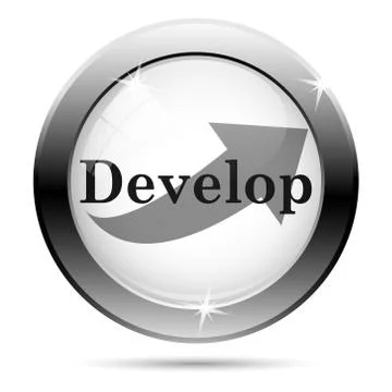 Develop icon Illustrazione stock