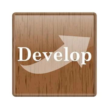 Develop icon Stock Illustration
