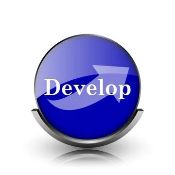 Develop icon Illustrazione stock