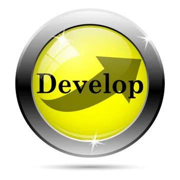Develop icon Illustrazione stock