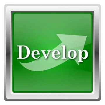 Develop icon Illustrazione stock