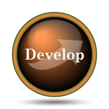 Develop icon Illustrazione stock
