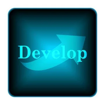 Develop icon 스톡 일러스트
