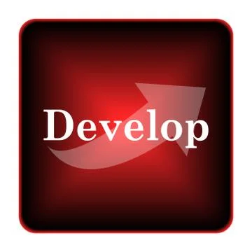 Develop icon Illustrazione stock