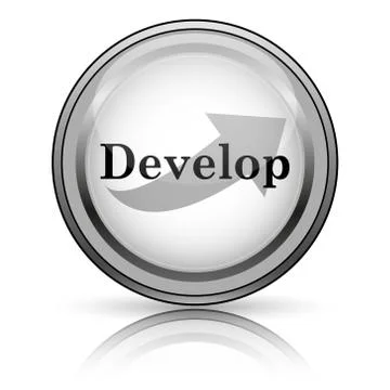 Develop icon Illustrazione stock
