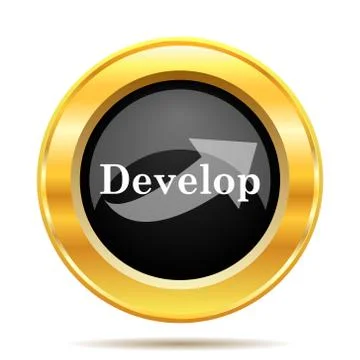 Develop icon Illustrazione stock