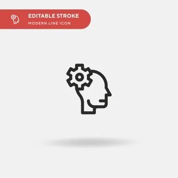 Develop Simple vector icon. Illustration symbol design template for web mobil Stock Illustration