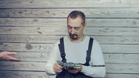 The developer and the customer make the calculation of the work budget Stock Footage 88660210