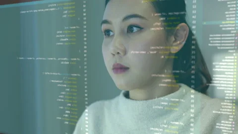 Developer build write apps game platform digital skill for future. Stock Footage 194660891