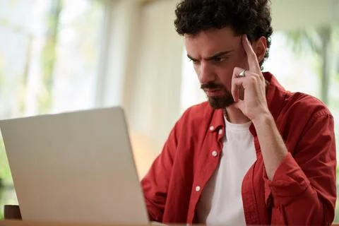 Developer Checking Programming Code Stock Photos